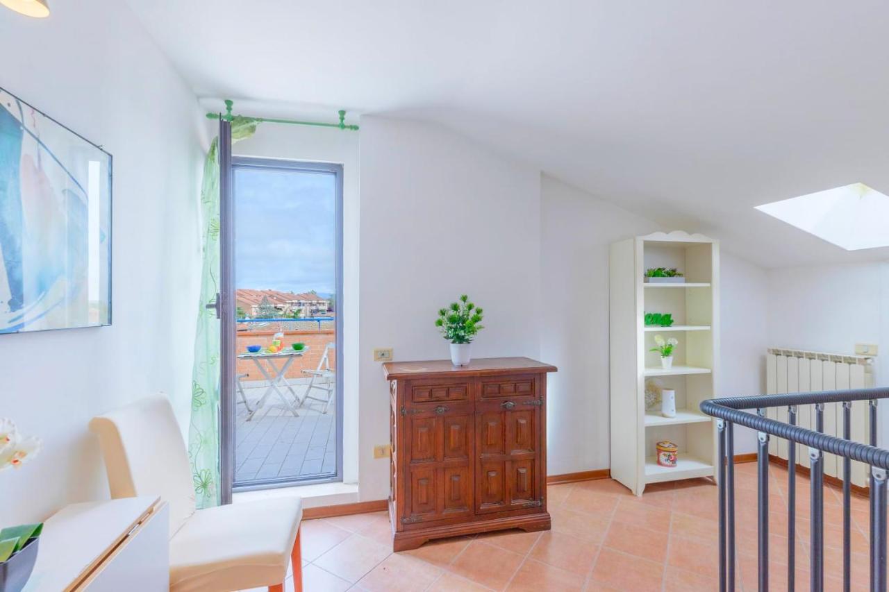Siena Appartamento Con Splendido Terrazzo Presciano Luaran gambar
